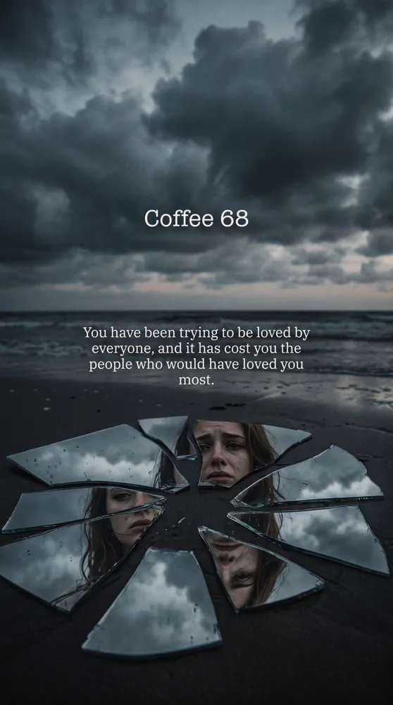 Coffee 68: You have been trying to be loved by everyone.